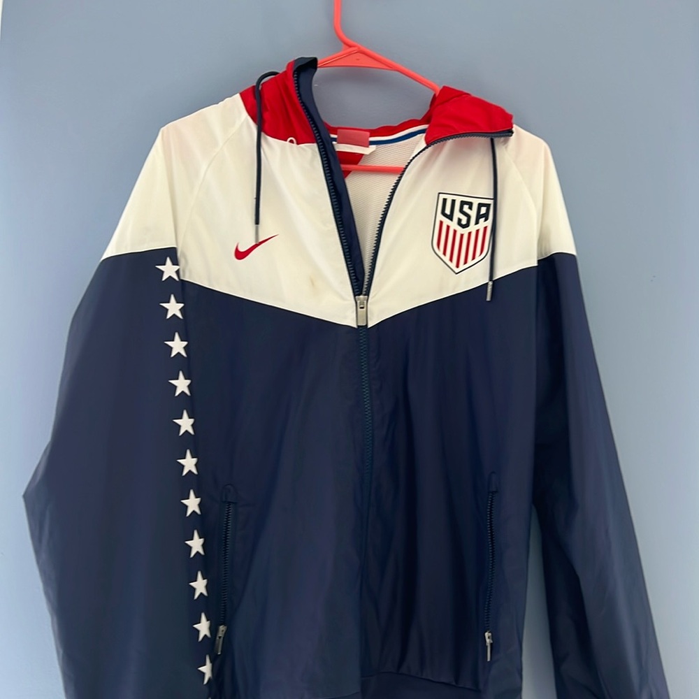 US Soccer Nike Windbreaker